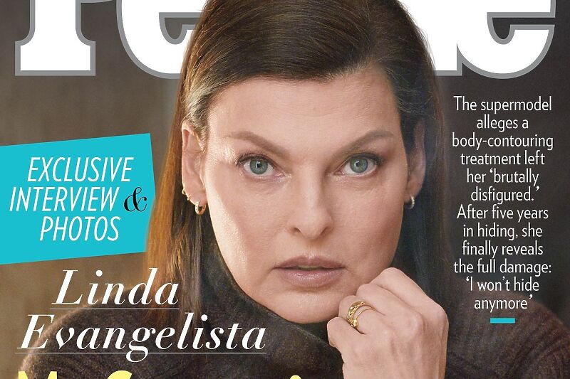 Linda Evangelista na naslovnici magazina People (Foto: Twitter)