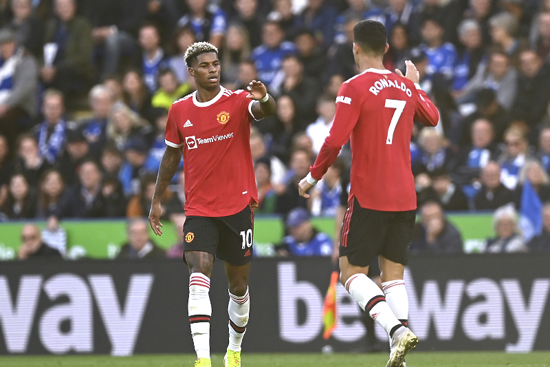 Marcus Rashford i Cristiano Ronaldo (Foto: EPA-EFE)