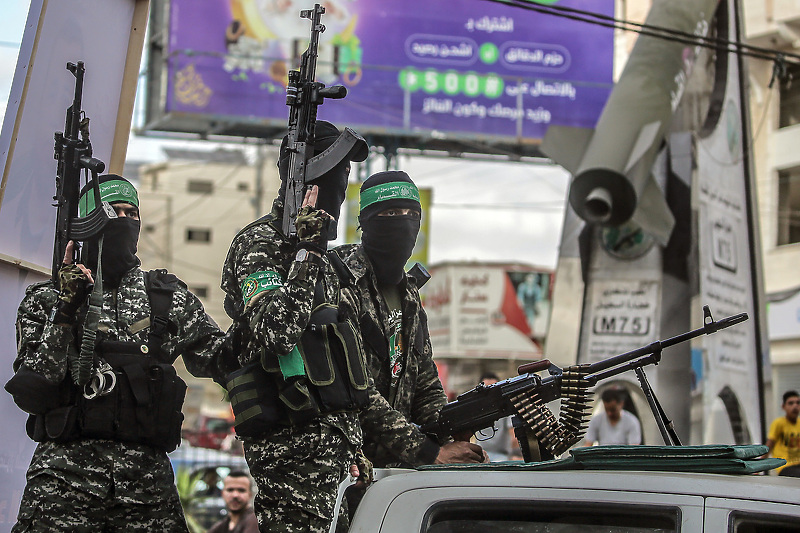 Pripadnici pokreta Hamas u Gazi (Foto: EPA-EFE)