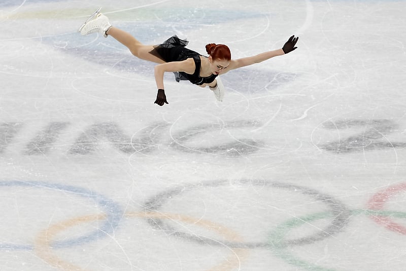 Aleksandra Trusova nije bila zadovoljna ocjenama (Foto: EPA-EFE)