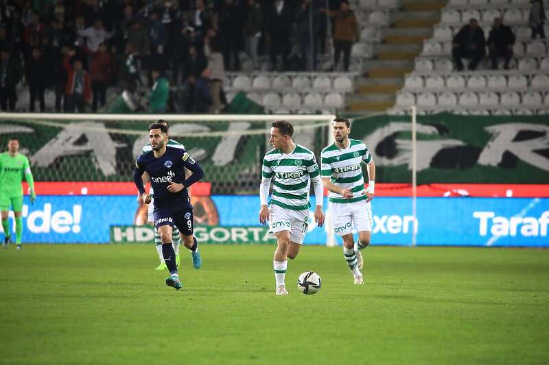 Detalji s utakmice između Konyaspora i Kasimpaše
