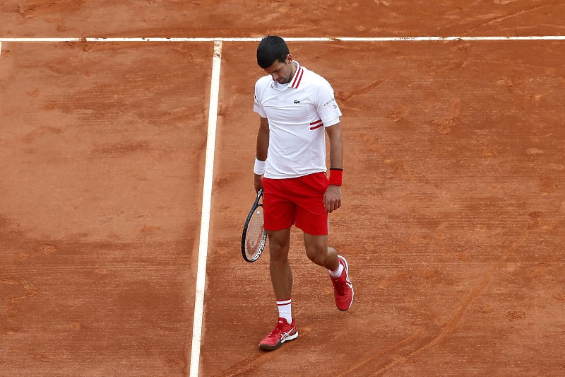 Đoković tokom posljednjeg nastupa u Monte Carlu (Foto: EPA-EFE)