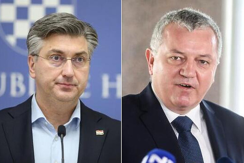 Plenković i Horvat (Foto: PIXSELL)