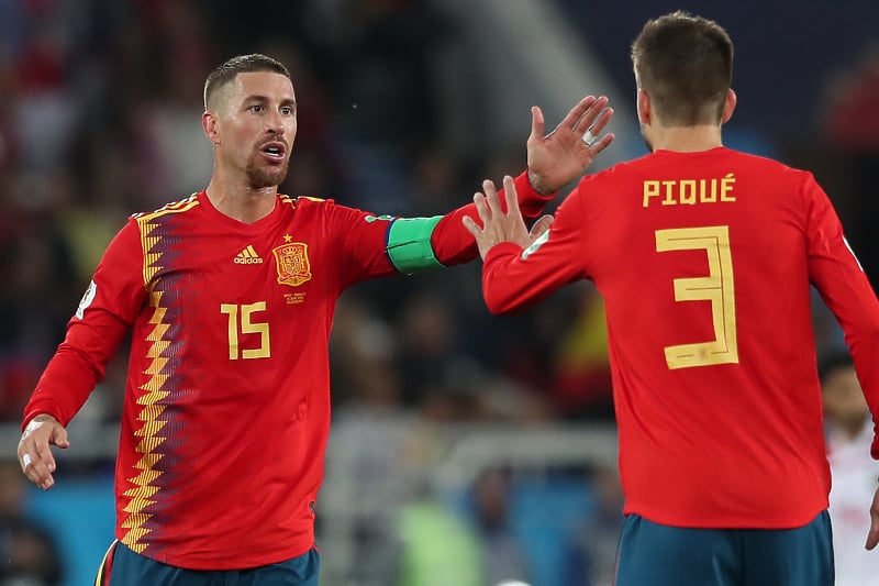 Sergio Ramos i Gerard Pique (Foto: EPA-EFE)