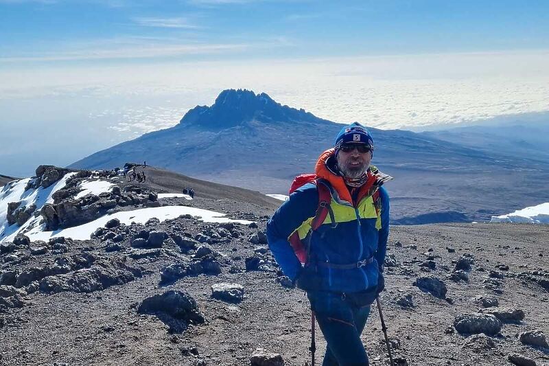 Tomislav Cvitanušić na Kilimandžaru (Foto: Privatni arhiv)