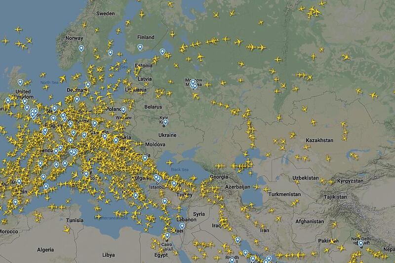 British Airways je obavljao tri leta sedmično između Londona i Moskve