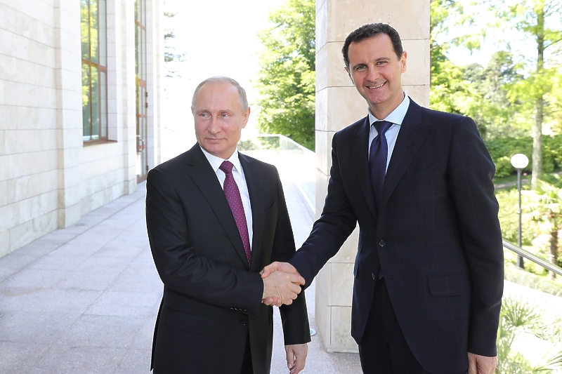 Putin i Assad tokom jednog od ranijih sastanaka (Foto: EPA-EFE)