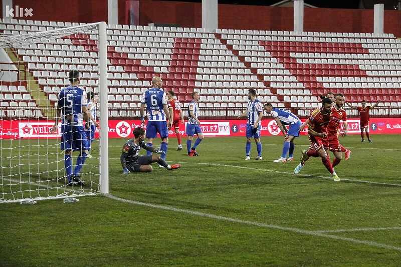Haskić postigao prvijenac u zvaničnim utakmicama za Velež (Foto: G. Š./Klix.ba)