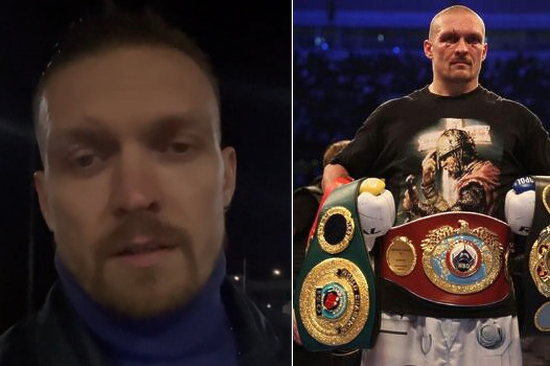 Usyk poslao poruku preko Instagrama (Foto: Screenshot/Instagram)