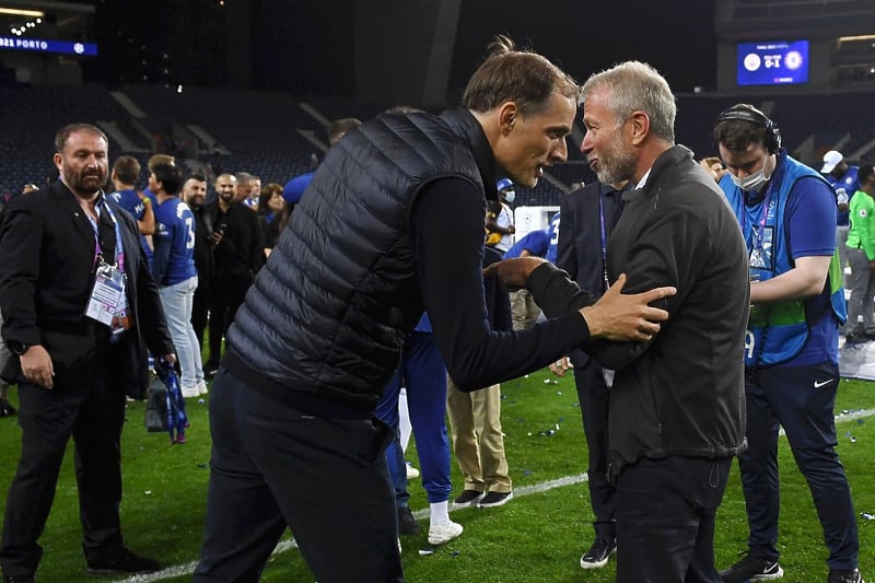 Tuchel i Ambramovič (Foto: Twitter)