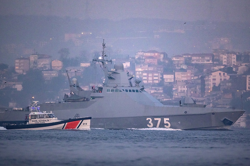 Ruski brodovi na području Crnog mora (Foto: EPA-EFE)