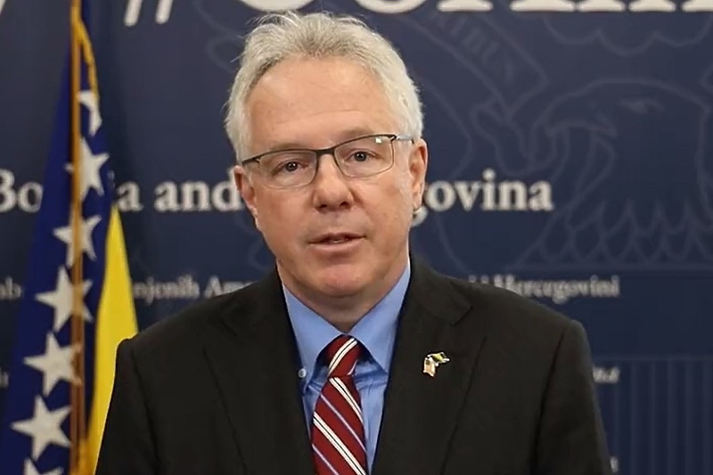 Michael Murphy, ambasador SAD-a (Screenshot: Twitter US Embassy Sarajevo)