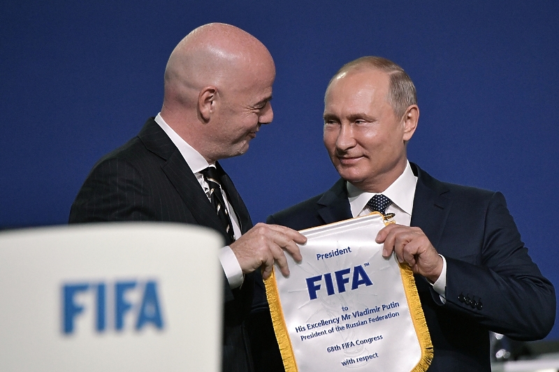 Putin i Rusija izgubili podršku od FIFA-e (Foto: EPA-EFE)