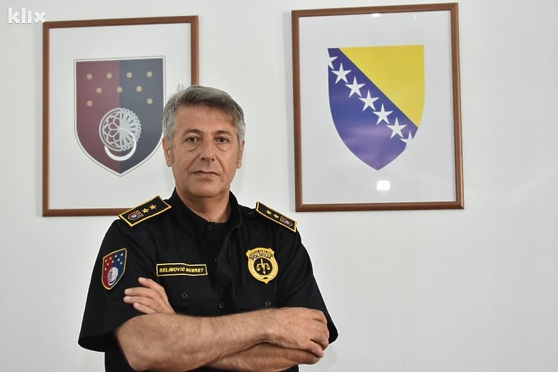 Nusret Selimović, komesar policije u Kantonu Sarajevo (Foto: Arhiv/Klix.ba)