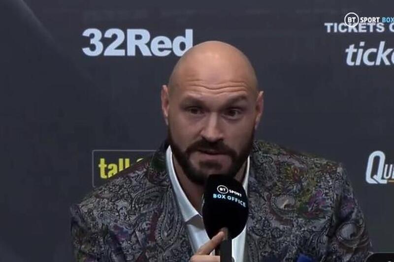 Tyson Fury (Foto: Screenshot/Twitter)