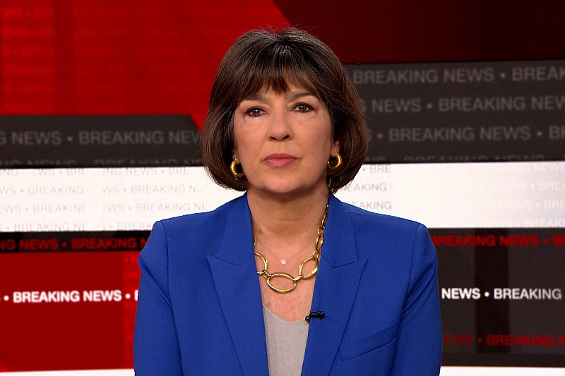 Christianne Amanpour (Screenshot: CNN)