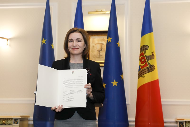 Predsjednica države Maia Sandu (Foto: EPA-EFE)