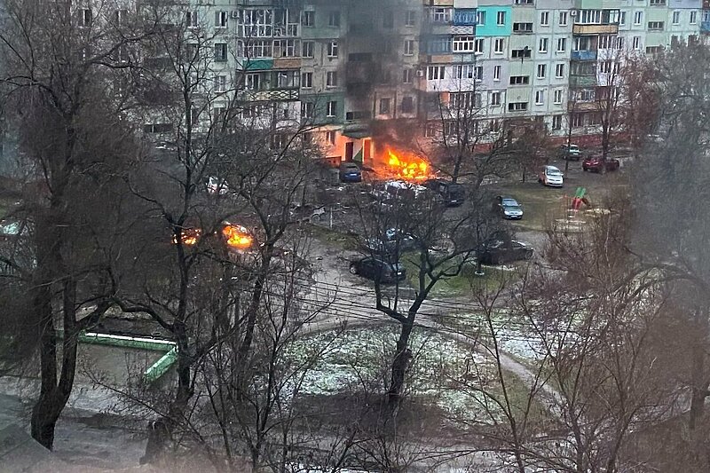 Posljedice bombardovanja Mariupolja (Foto: Twitter)