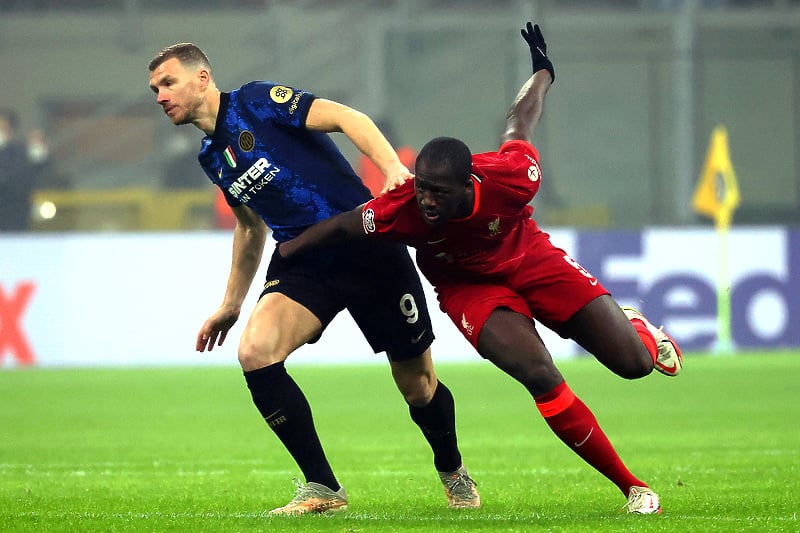 Detalj iz prvog susreta Intera i Liverpoola (Foto: EPA-EFE)