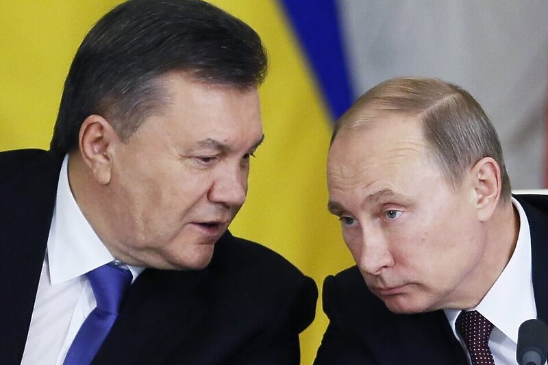 Viktor Janukovič i Vladimir Putin (Foto: EPA-EFE)
