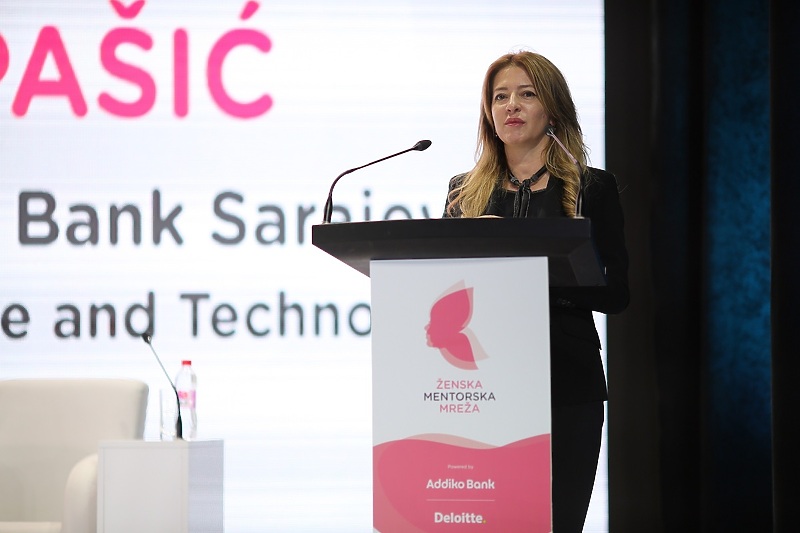 Sanela Pašić,  predsjednica Uprave Addiko Bank Sarajevo