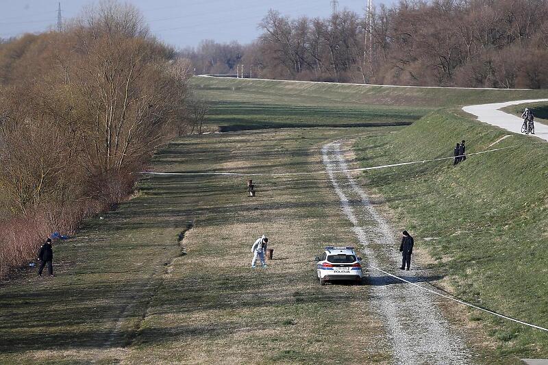 Lokacija na kojoj je pala letjelica (Foto: Luka Stanzl/Pixsell)