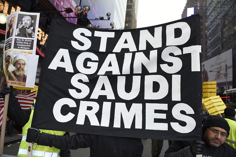 Aktivisti protestiraju protiv egzekucija u Saudijskoj Arabiji(Foto: Shutterstock)
