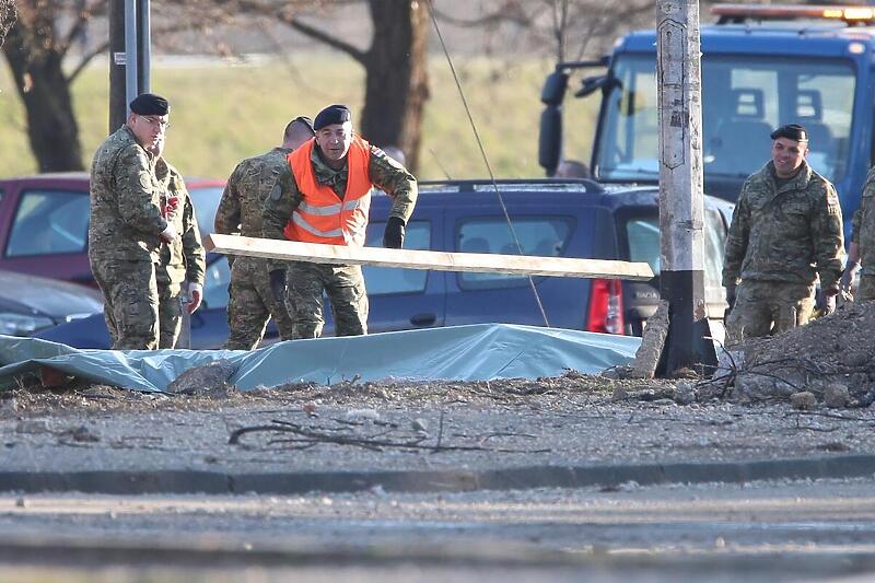 Bespilotna letjelica u Zagreb pala u petak (Foto: Igor Kralj/Pixsell)