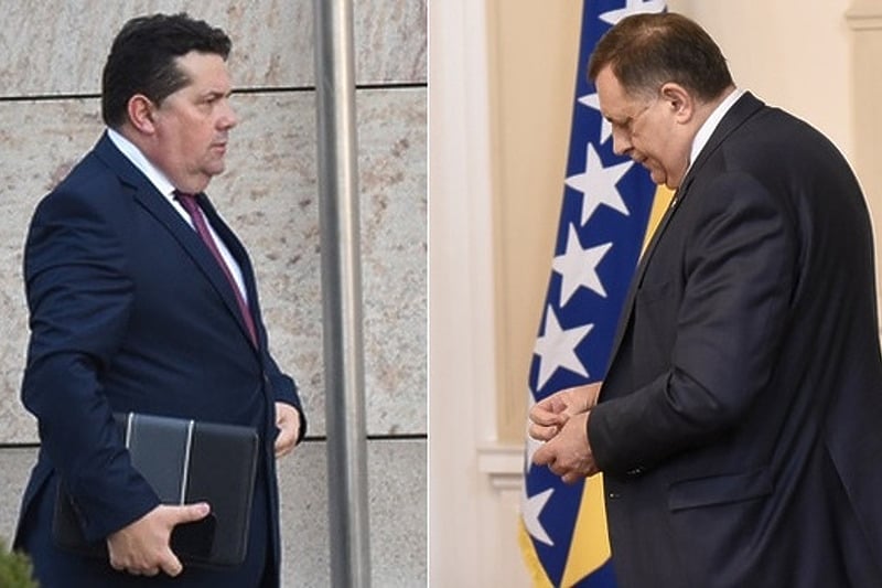 Nenad Stevandić i Milorad Dodik (Foto: Klix.ba)