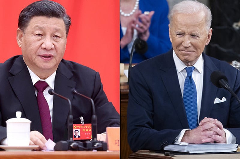 Xi Jinping i Joe Biden (Foto: EPA-EFE)