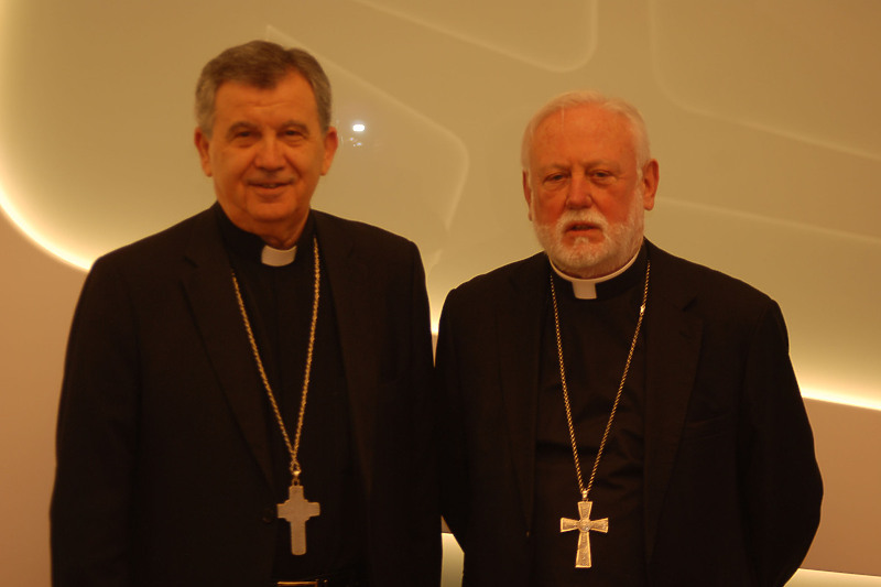 Mons. Tomo Vukšić i Paul Richard Gallagher