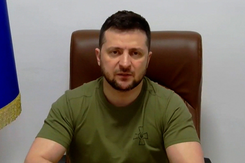Volodimir Zelenski: (Foto:Screenshot)