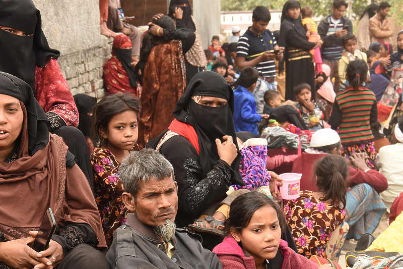 Izbjeglički kamp za Rohinje u Bangladešu (Foto: EPA-EFE)