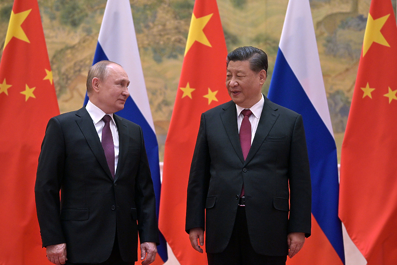 Vladimir Putin i Xi Jinping tokom Olimpijskih igara u Pekingu (Foto: EPA-EFE)