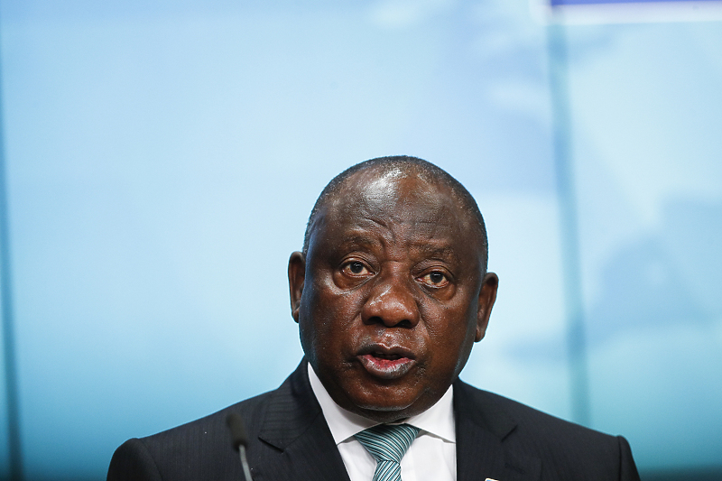 Predsjednik Južnoafričke Republike Cyril Ramaphosa (Foto: EPA-EFE)