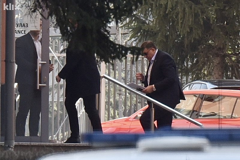 Dodik stigao u Tužilaštvo BiH (Foto: T. S./Klix.ba)