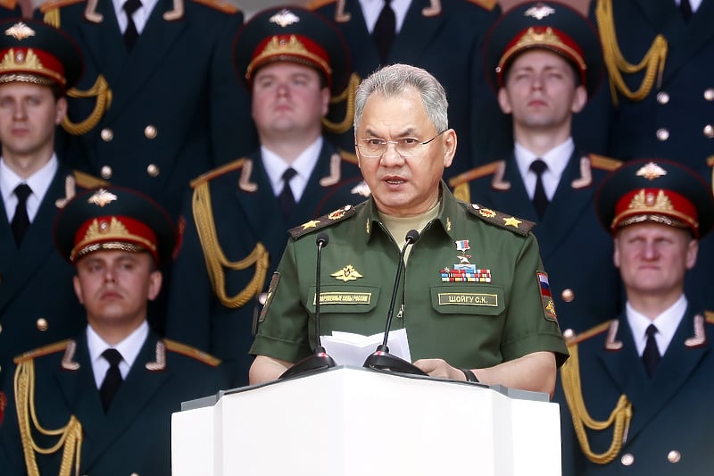 Sergej Šojgu, Ministar odbrane Ruske Federacije (Foto: EPA-EFE)