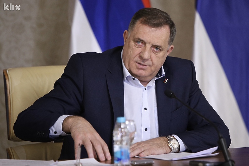 Milorad Dodik danas je u Tužilaštvu BiH odbacio optužbe za spornu kupovinu vile (Foto: I. L./Klix.ba)