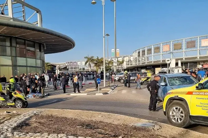 Terorista je napad izvršio na dvije lokacije (Foto: Jerusalem Post)