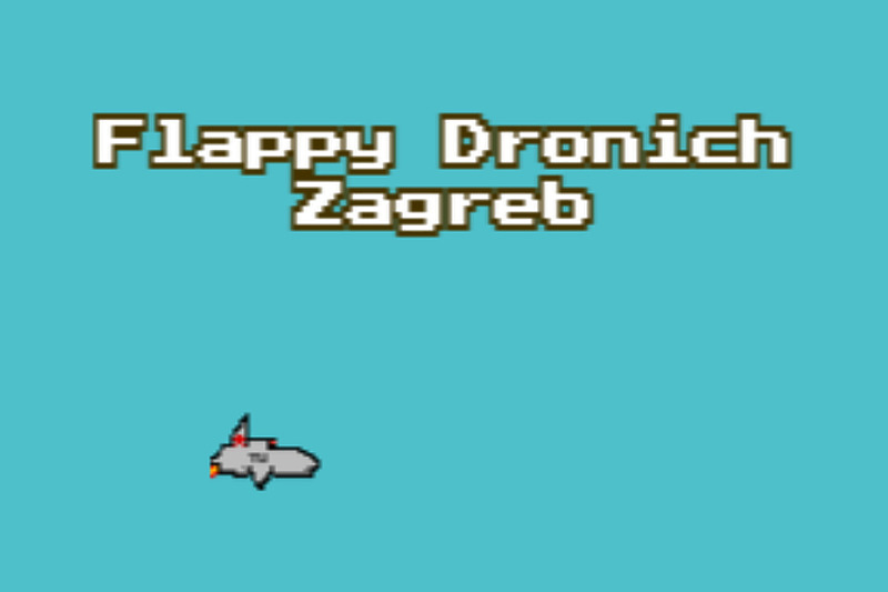 Flappy Dronich zagrebačka je verzija popularne igrice (Foto: Screenshot)