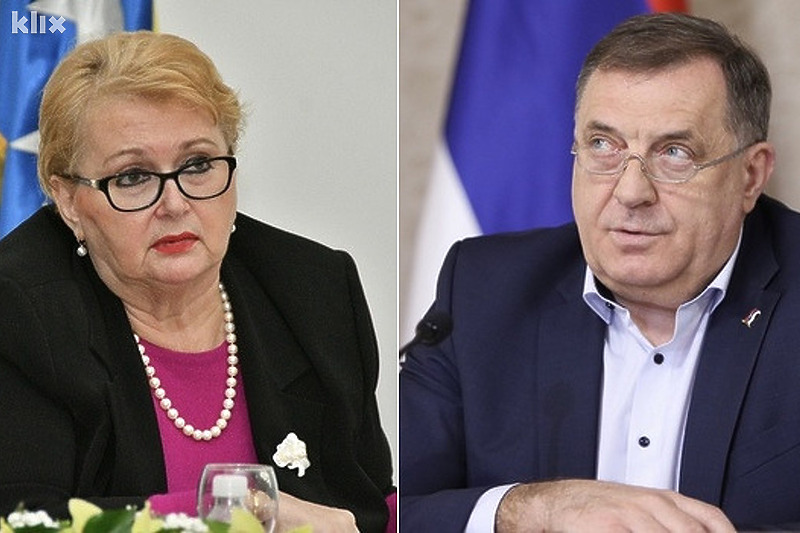 Biser Turković i Milorad Dodik u kritici javnosti (Foto: Klix.ba)