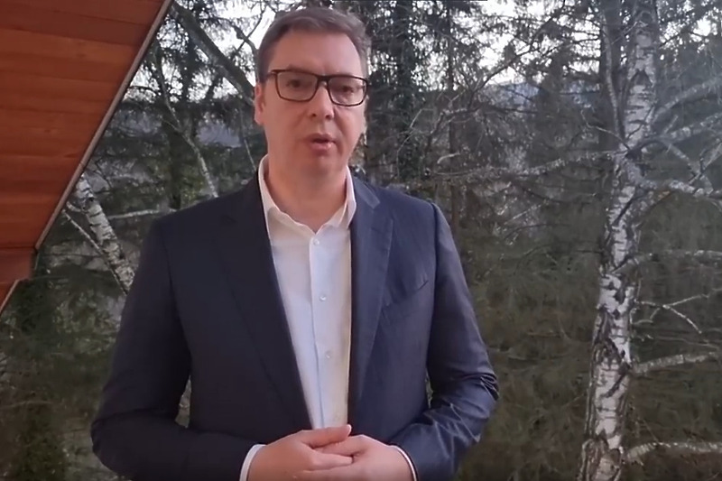 Aleksandar Vučić (Screenshot: Instagram)