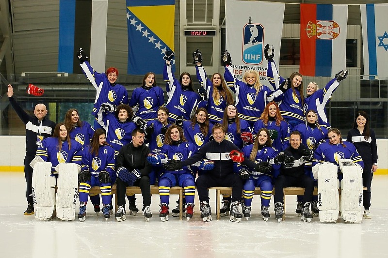 Bh. hokejašice su u Beogradu ostvarile prvu pobjedu ikada (Foto: HS BiH)