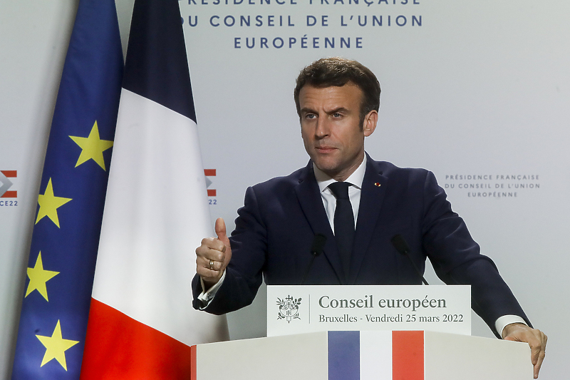 Francuski predsjednik Emmanuel Macron (Foto: EPA-EFE)