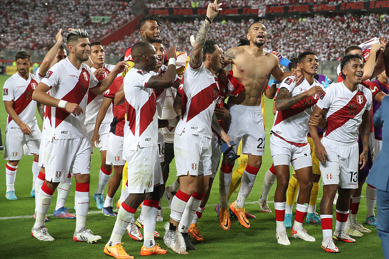Nogometaši Perua slave plasman u baraž (Foto: EPA-EFE)