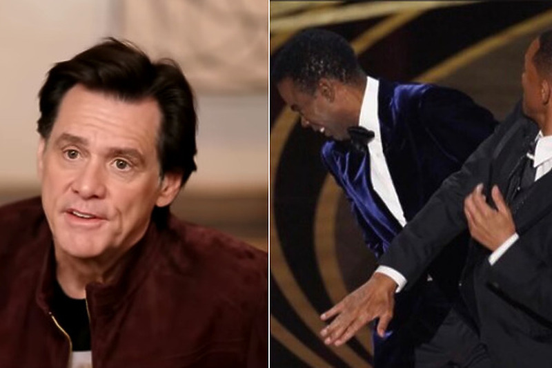 Jim Carrey zgrožen je dešavanjima na ovogodišnjem Oscaru (Foto: Twitter)