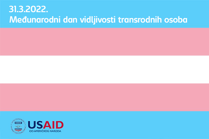 31.03. je Međunarodni dan vidiljivosti transrodnih osoba