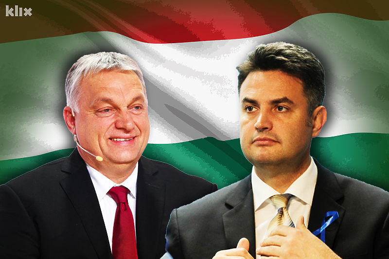 Viktor Orban i Peter Marki-Zay (Foto: A. L./Klix.ba)