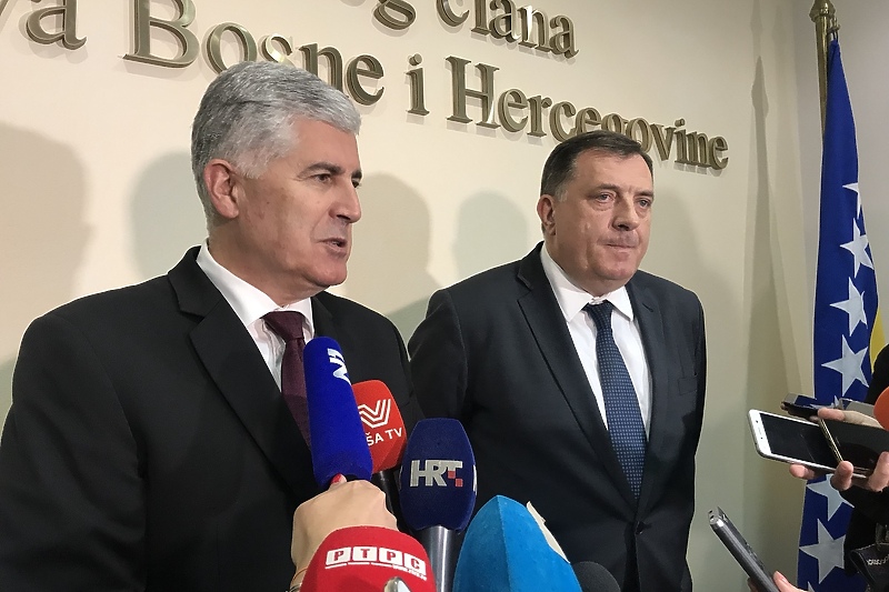 Dragan Čović i Milorad Dodik (Foto: Klix.ba)