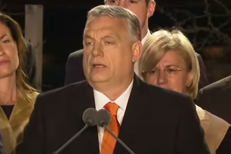 Viktor Orban, čelnik Fideza i premijer Mađarske (Screenshot: Euronews)